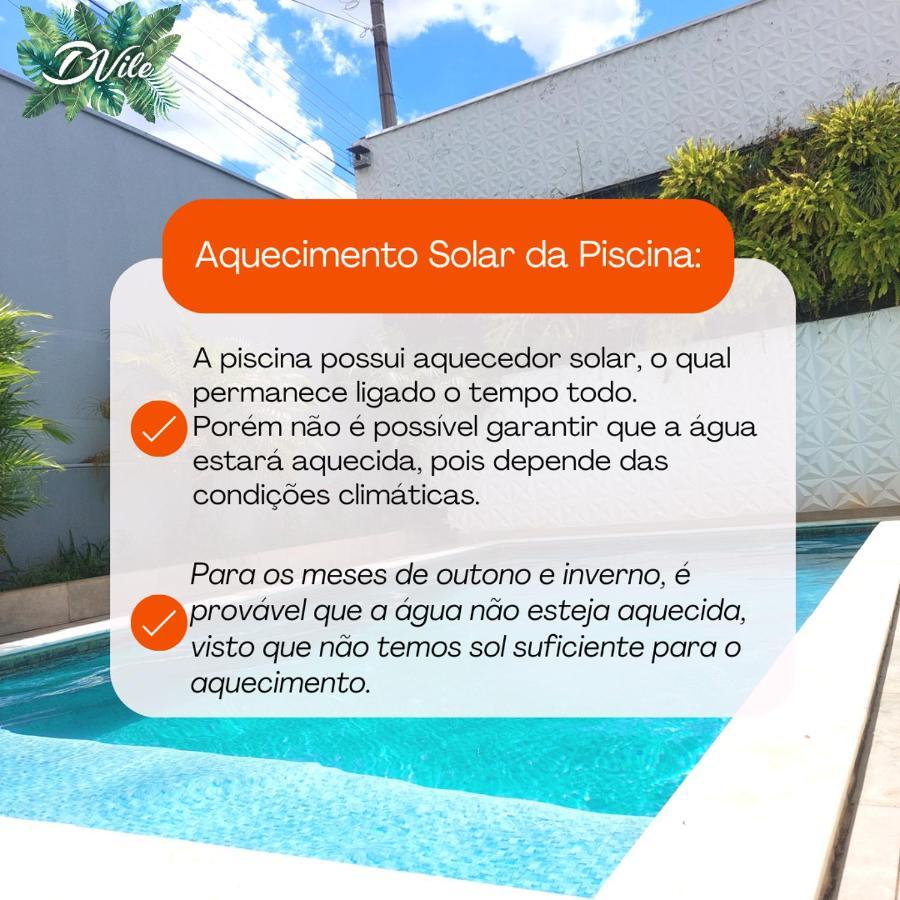 Villa Bela Casa Piscina Aquecimento Solar Em Americana-Sp Exterior foto